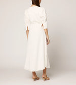 Paria Midi Dress | Ivory