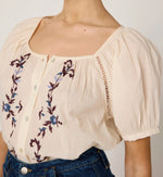 Adeline Blouse | Ivory Tops Cleobella