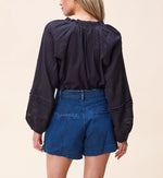 Alicia Blouse | Black Tops Cleobella