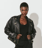 Baxter Leather Jacket | Black Jackets Cleobella
