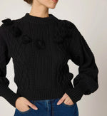 Bettina Sweater | Black Cleobella