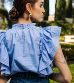 Cecily Blouse | Periwinkle Tops Cleobella 