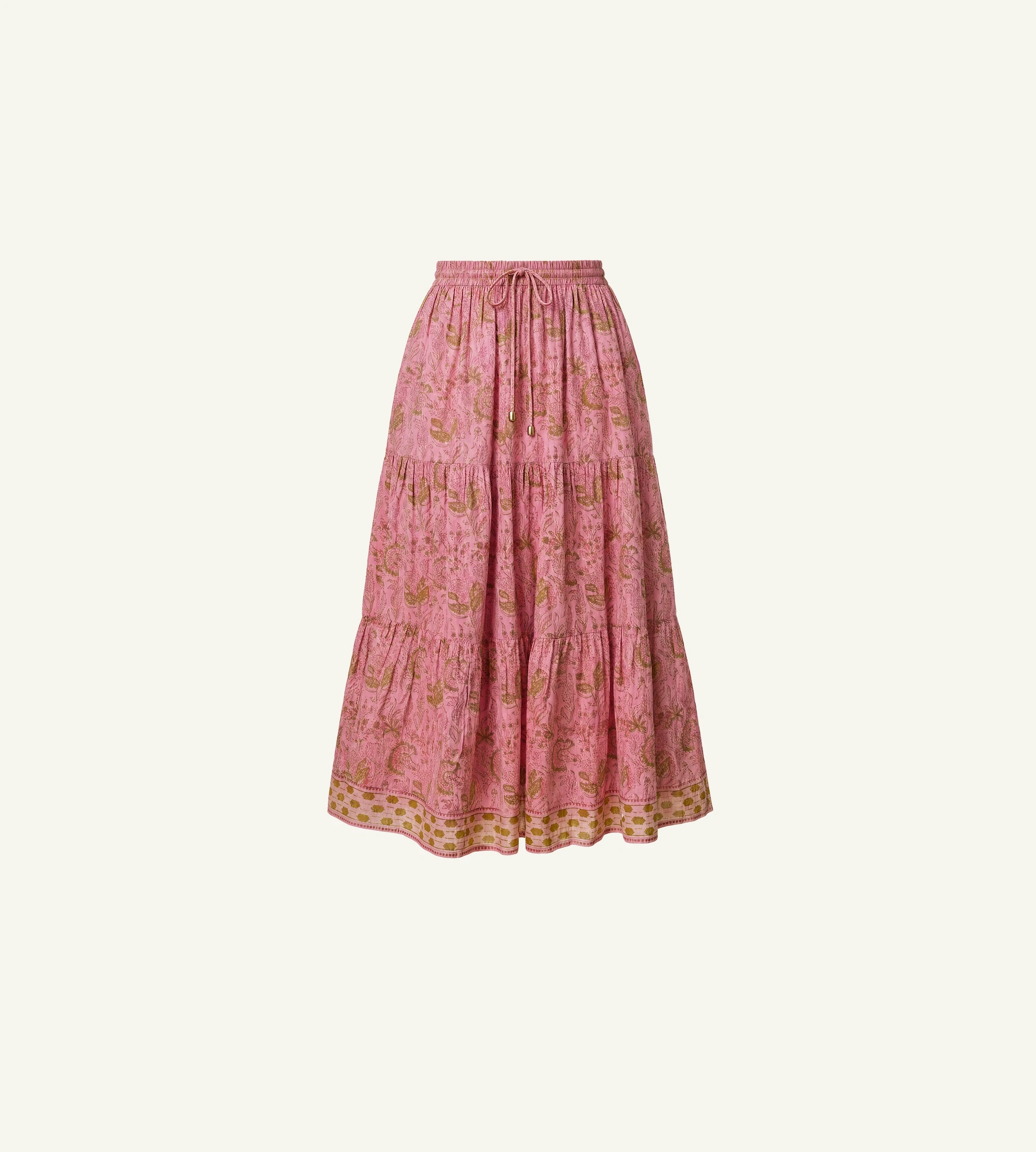 Chelsea Ankle Skirt | Wildflower Prism Pink – Cleobella Chelsea Ankle Skirt | Wildflower Prism Pink – Cleobella