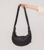 Dylan Woven Handbag | Black Totes Cleobella 