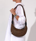 Dylan Woven Handbag | Brown Multi Totes Cleobella