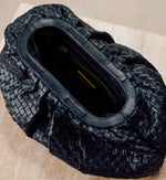 Gigi Woven Crossbody | Black Clutches Cleobella