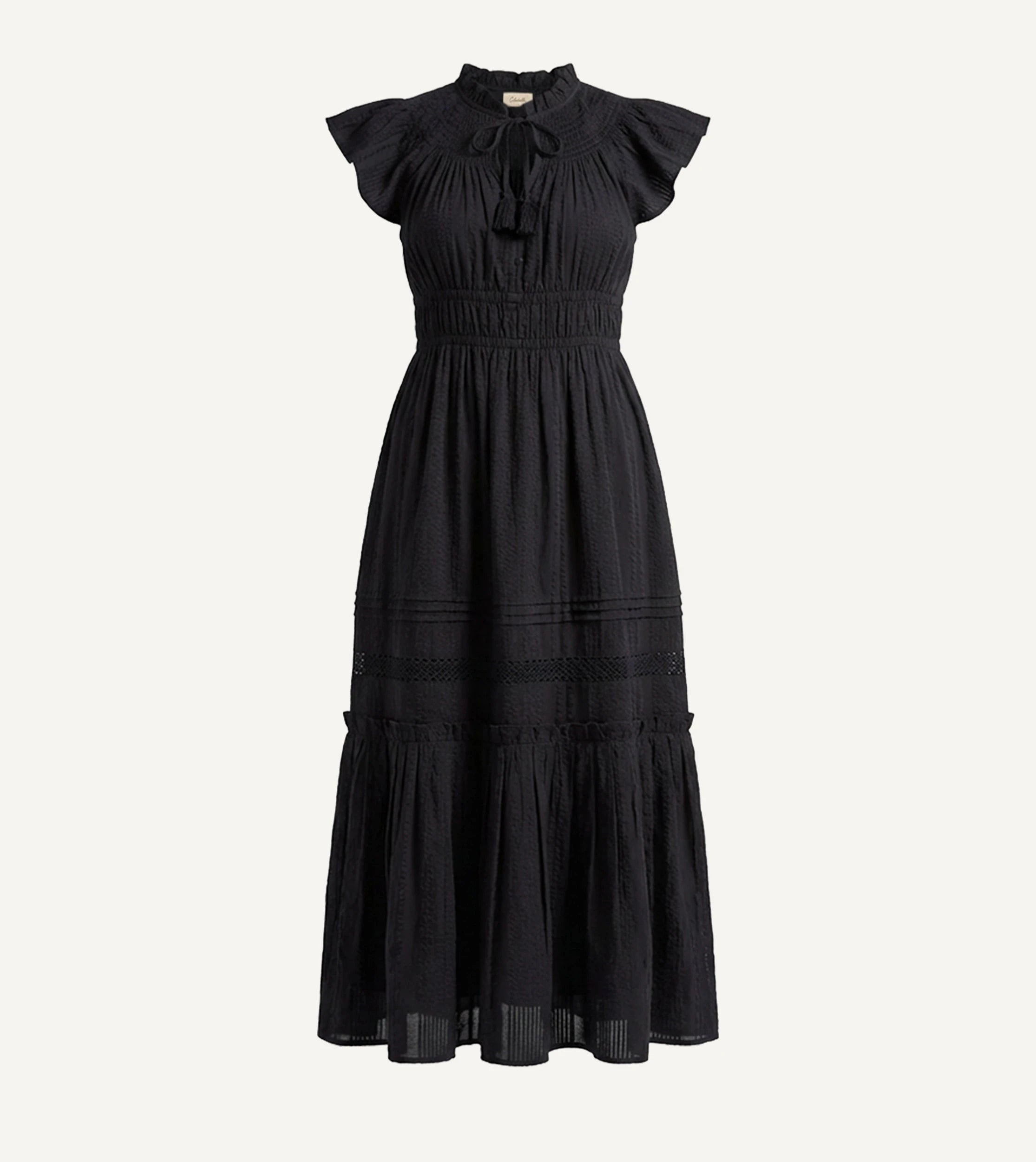 Indira Ankle Dress | Black XS Indira Ankle Dress | Black XS
