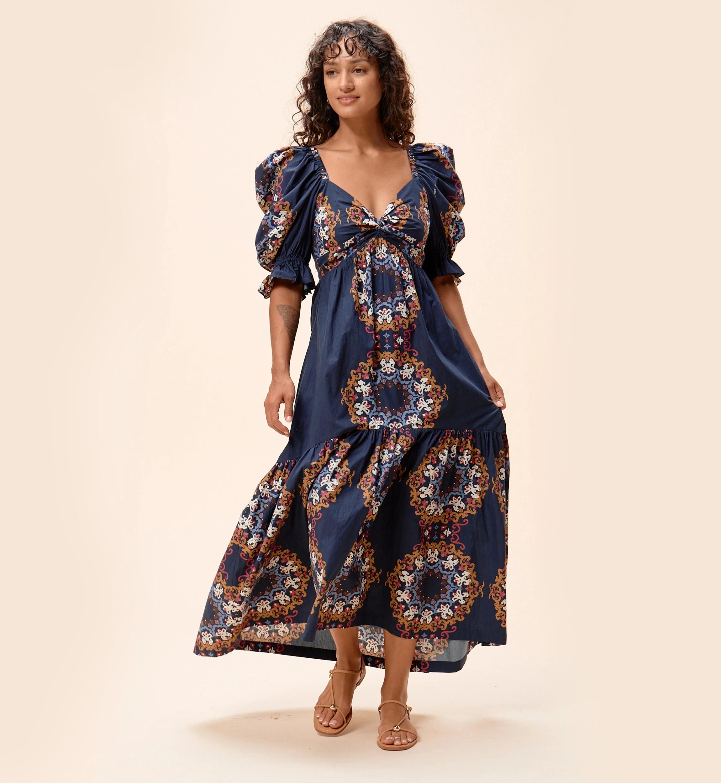 Jewel Ankle Dress | Venezia Blue XS Jewel Ankle Dress | Venezia Blue XS