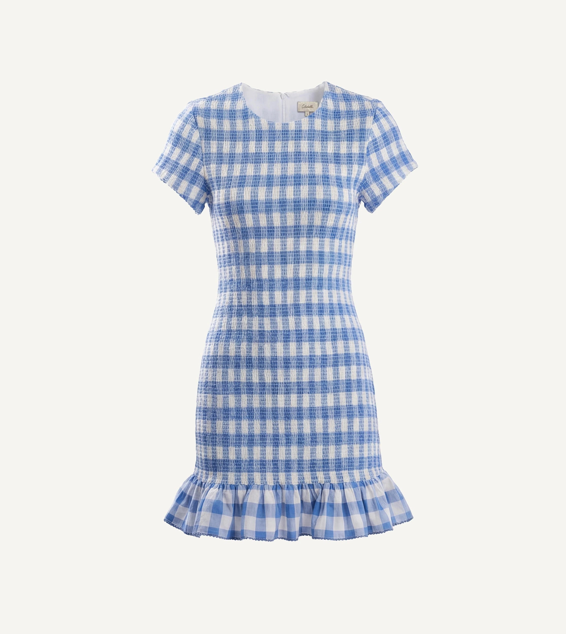 June Mini Dress | Blue Bonnet Gingham M June Mini Dress | Blue Bonnet Gingham M