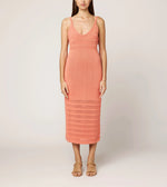 Millicent Crochet Ankle Dress | Coral Peach Dresses Cleobella