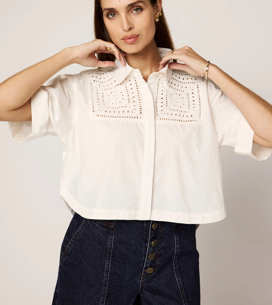 Montana Blouse | Ivory Tops Cleobella