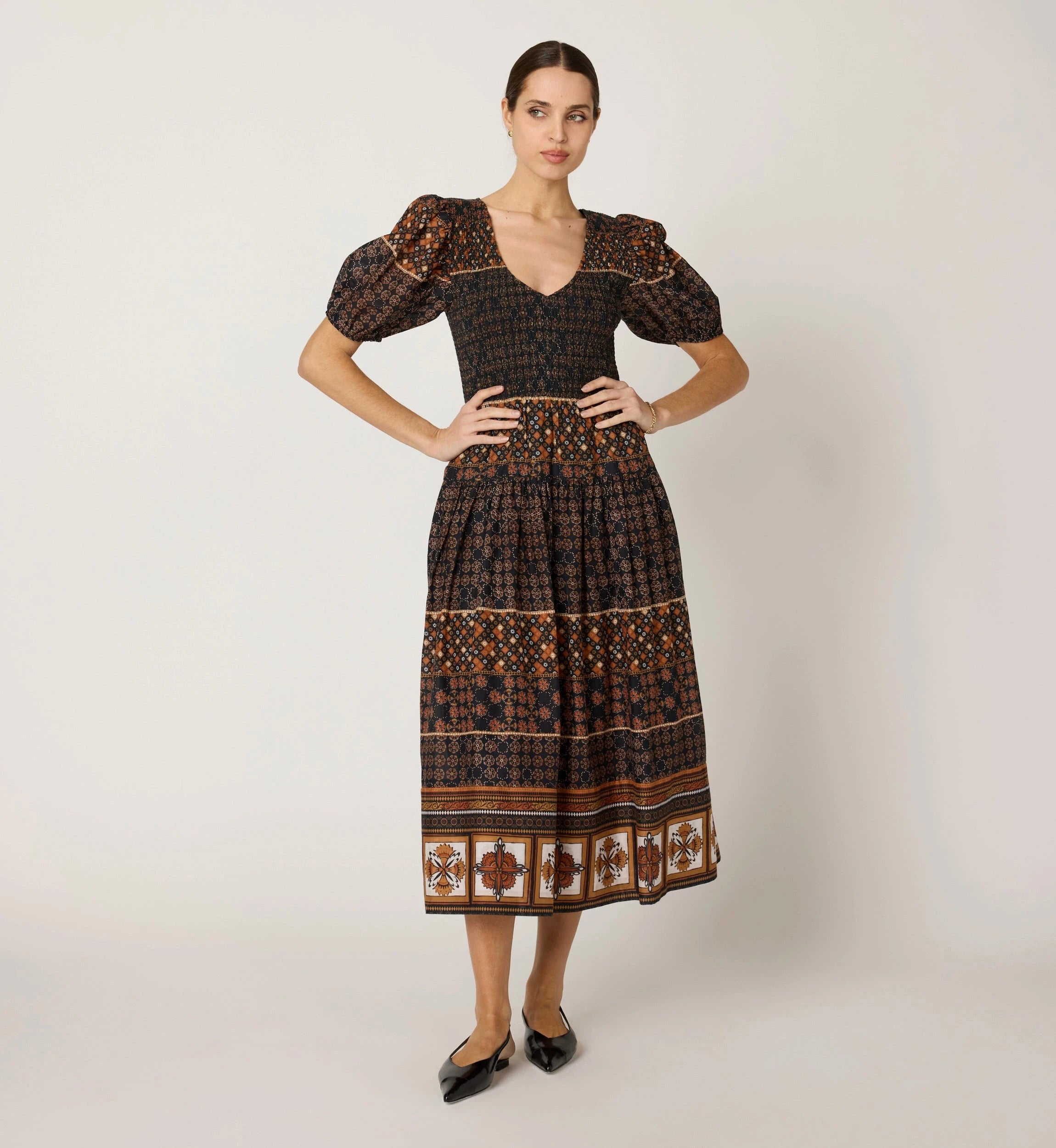 Nancy Midi Dress | Zocalo – Cleobella Nancy Midi Dress | Zocalo – Cleobella