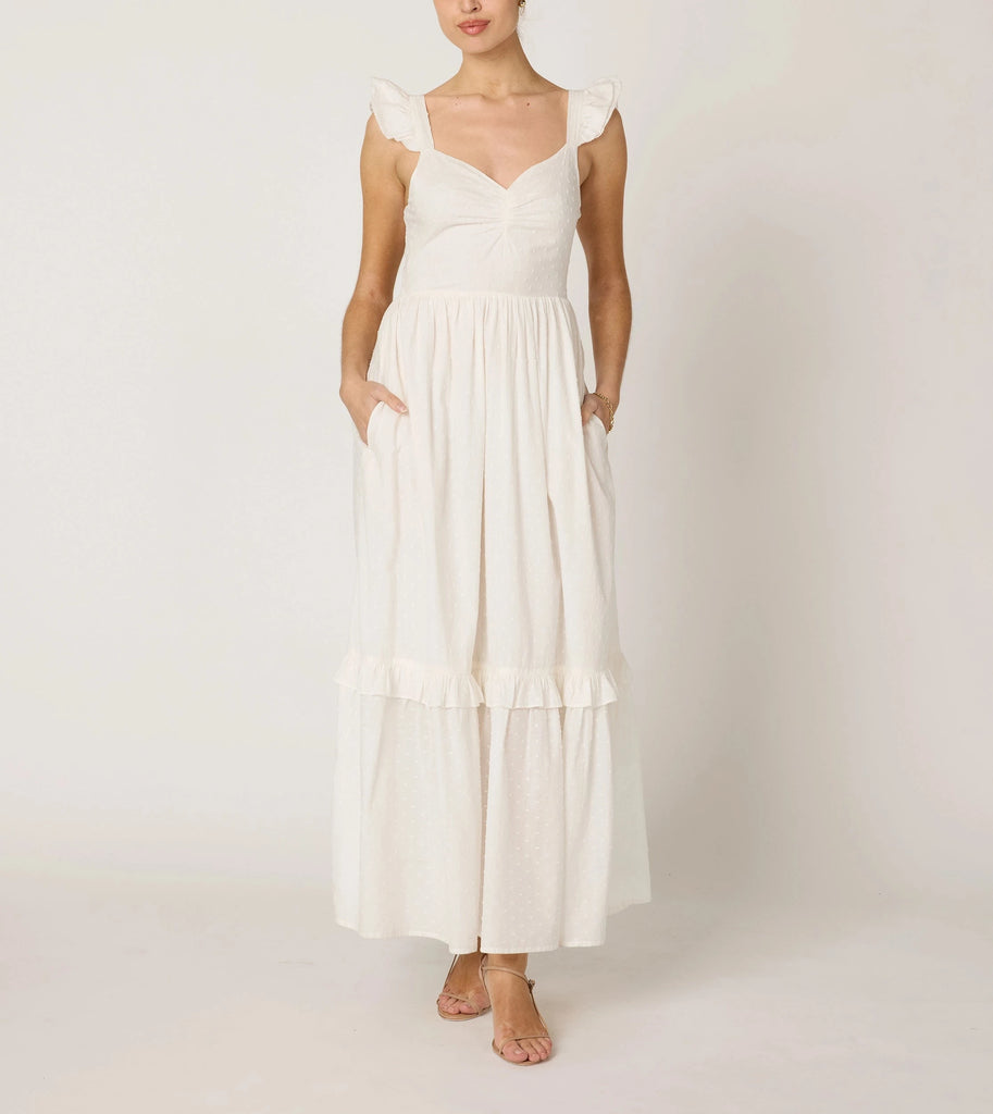 Nica Maxi Dress | Ivory Dresses Cleobella