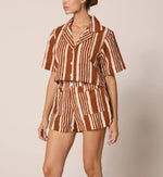 Niko Short | Vecchio Stripe Bottoms Cleobella
