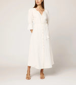 Paria Midi Dress | Ivory Dresses Cleobella