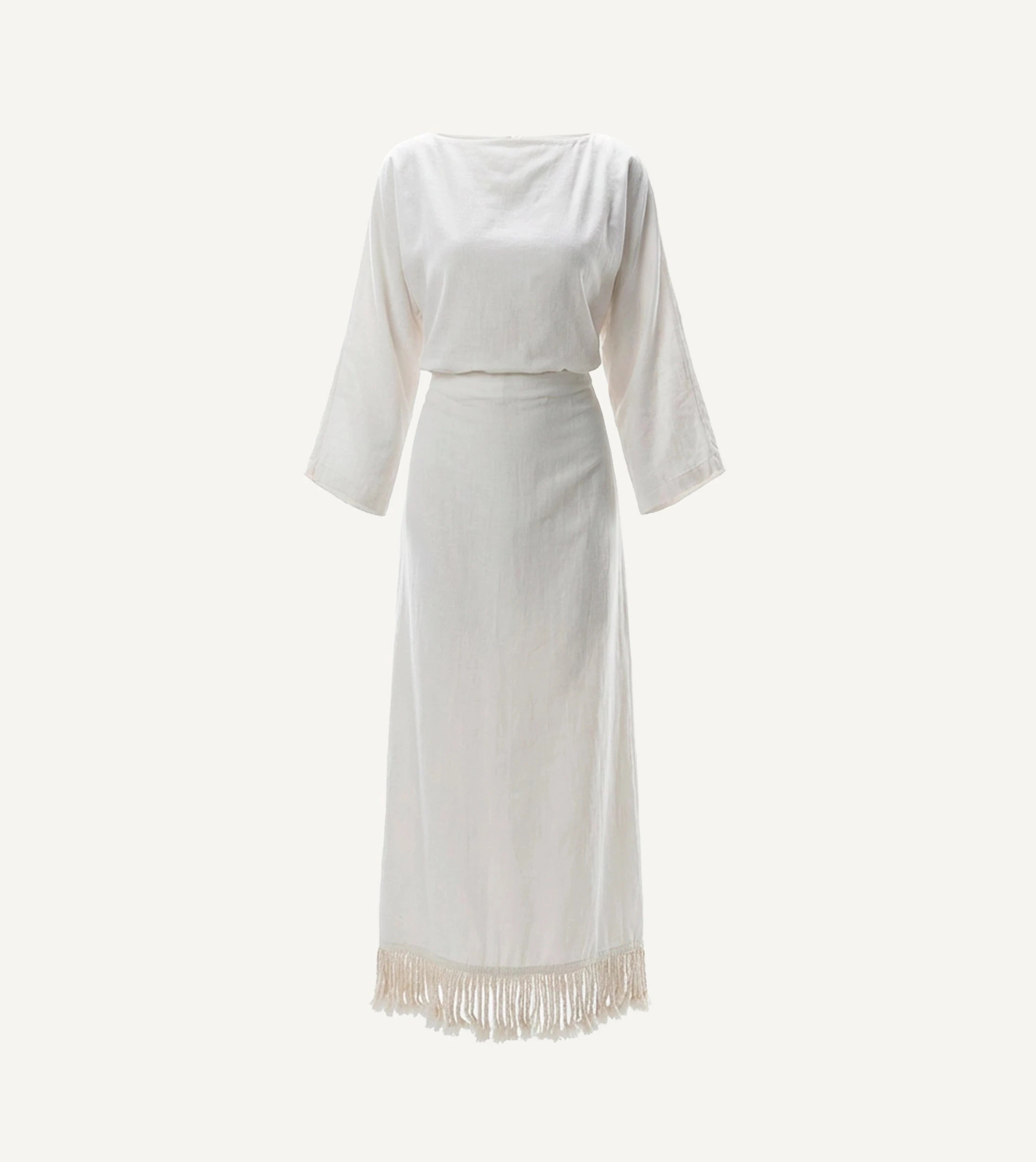 Robin Ankle Dress | Ivory XL Robin Ankle Dress | Ivory XL