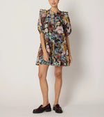 Tatiana Mini Dress | Foraged Violets Dresses Cleobella