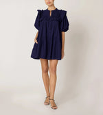 Tatiana Mini Dress | Navy Dresses Cleobella