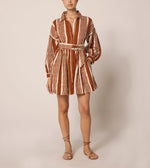 Tiana Mini Dress | Vecchio Stripe Dresses Cleobella