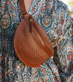 Zina Convertible Crossbody | Cognac Totes Cleobella