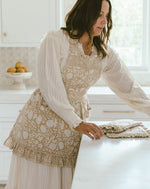Block Print Apron | Clemente Home Cleobella