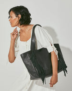 Devon Large Tote | Black Totes Cleobella