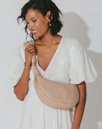 Dylan Woven Handbag | Bone Totes Cleobella