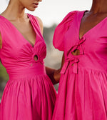Lalita Mini Dress | Magenta Dresses Cleobella