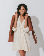 Leather Jacket | Cognac Jackets Cleobella