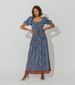 Rhea Ankle Dress | Lazuli Dresses Cleobella | Best Vacation Dresses | Special Occasion Dress | Women's Summer Dress |
