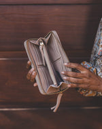 Tiegs Zip Wallet | Black Wallets Cleobella