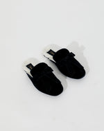 Velvet Slippers | Black Lounge Cleobella