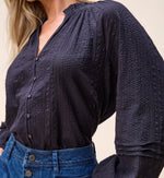 Alicia Blouse | Black Tops Cleobella 