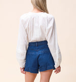 Alicia Blouse | Ivory Tops Cleobella 