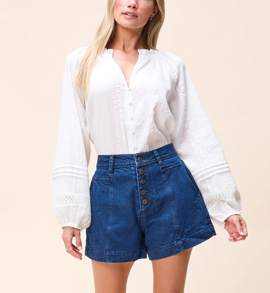 Alicia Blouse | Ivory Tops Cleobella 