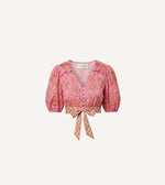 Amina Top | Wildflower Prism Pink Tops Cleobella 