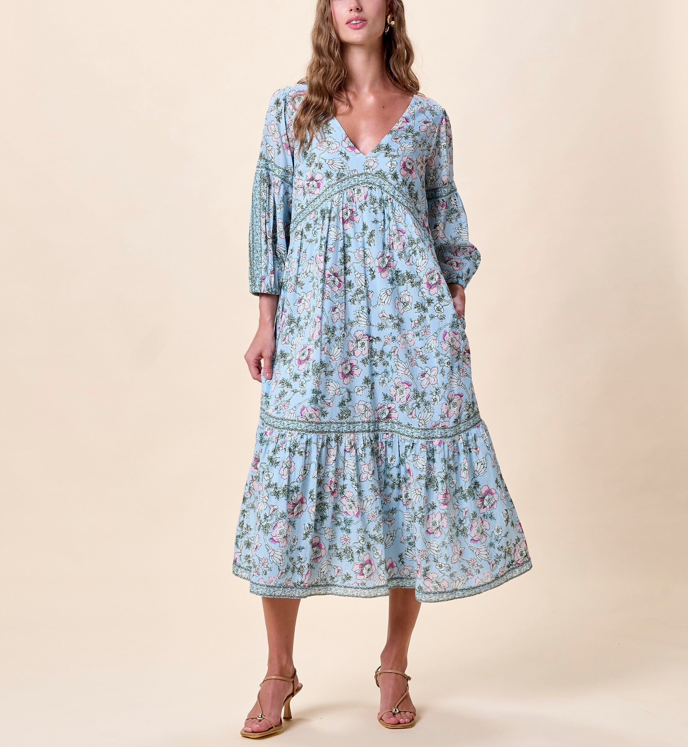 Antonella Midi Dress | Luna Flora M Antonella Midi Dress | Luna Flora M