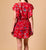 Arden Mini Skirt | Fiore Rosso Bottoms Cleobella 
