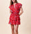 Arden Mini Skirt | Fiore Rosso Bottoms Cleobella 