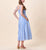 Ardena Ankle Dress | Blue Bonnet Gingham Dresses Cleobella 