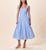 Ardena Ankle Dress | Blue Bonnet Gingham Dresses Cleobella 