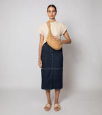 Backus Midi Skirt | Dark Denim Bottoms Cleobella 