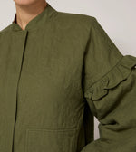 Bobbi Reversible Jacket | Army Green Jackets Cleobella 