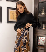 Camilla Midi Skirt | Smoked Clover Bottoms Cleobella 