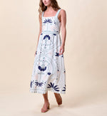Carmen Midi Dress | Liliana Blue Surf Dresses Cleobella 