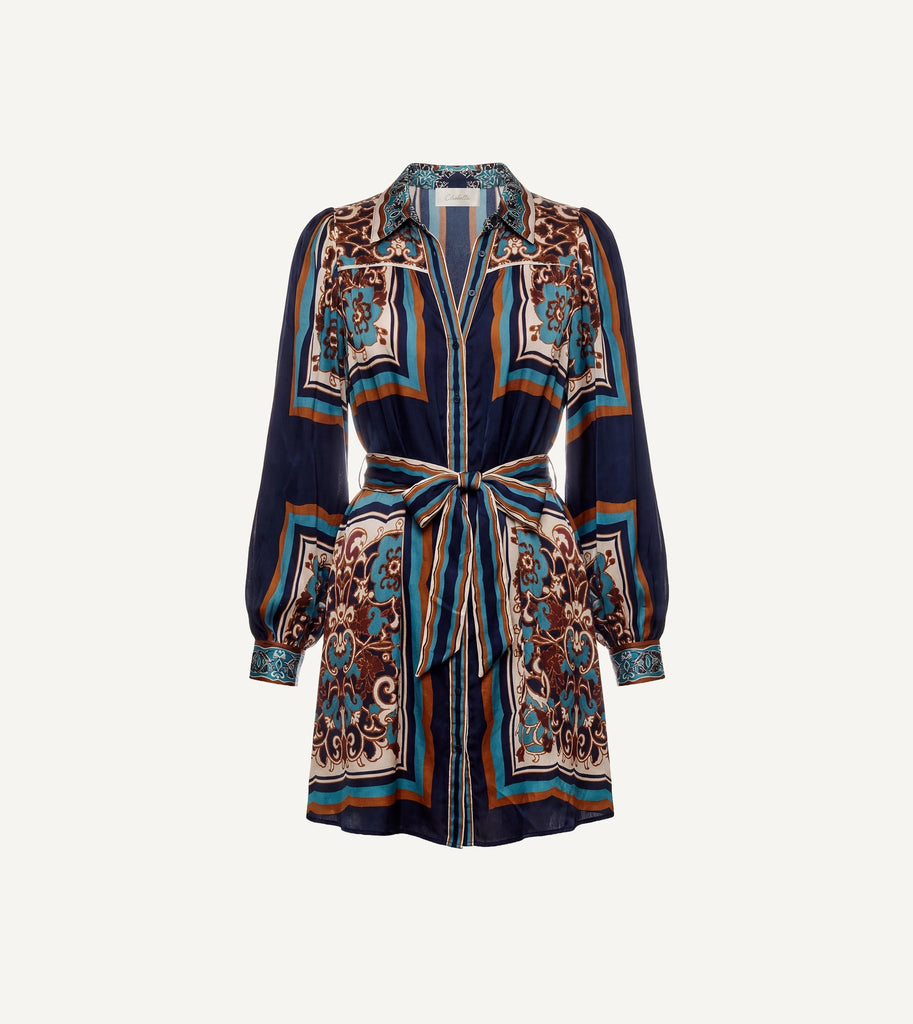 Charisma Mini Dress | Black Floral Anise Dresses Cleobella 