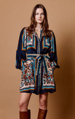 Charisma Mini Dress | Black Floral Anise Dresses Cleobella 