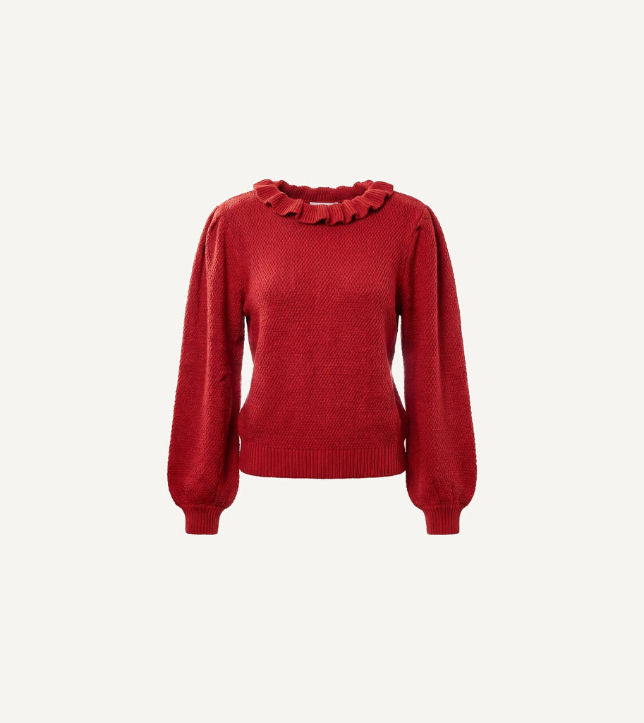 Chayse Sweater | Savvy Red Tops Cleobella 