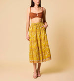 Chelsea Ankle Skirt | Wildflower Citrus Bottoms Cleobella 