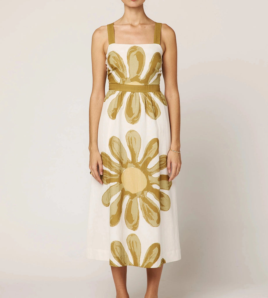 Clara Ankle Dress | Floral Dresses Cleobella 